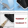 image:imageTENOC Universal Metal Phone Wrist StrapCrossbody ChainCblack