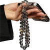 image:imageTENOC Beaded Phone Wrist Strap PurpleAblack
