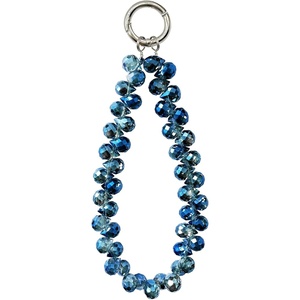 image:imageTENOC Beaded Phone Wrist Strap PurpleAnavy Blue