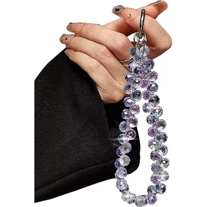 image:imageTENOC Beaded Phone Wrist Strap PurpleApurple