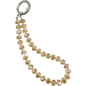 image:imageTENOC Beaded Phone Wrist Strap PurpleCchampagne