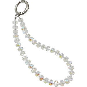 image:imageTENOC Beaded Phone Wrist Strap PurpleCclear