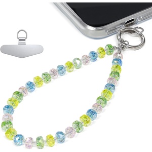 image:imageTENOC Beaded Phone Wrist Strap PurpleCcolorful