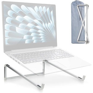 image:imageTENOC Foldable Laptop Stand for Desk BlackSilver