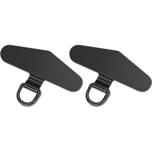 image:imageTENOC Metal Phone Tether Tab 2Pcs SilverBlack