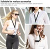 image:imageTENOC Adjust Length Phone Crossbody Strap Detachable Cellphone Wrist Strap Universal Phone LanyardBlack