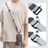 image:imageTENOC Adjust Length Phone Crossbody Strap Detachable Cellphone Wrist Strap Universal Phone LanyardGray