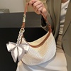 image:imageTENOC Purse Extender Chain Crossbody Bag Charm Bow Ribbon Handbag DIY Decoration Accessories01Beige