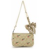 image:imageTENOC Purse Extender Chain Crossbody Bag Charm Bow Ribbon Handbag DIY Decoration Accessories01Brown