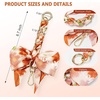 image:imageTENOC Purse Extender Chain Crossbody Bag Charm Bow Ribbon Handbag DIY Decoration Accessories01Orange