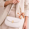 image:imageTENOC Purse Extender Chain Crossbody Bag Charm Bow Ribbon Handbag DIY Decoration Accessories01Orange