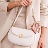 image:imageTENOC Purse Extender Chain Crossbody Bag Charm Bow Ribbon Handbag DIY Decoration Accessories01Red