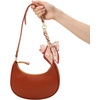 image:imageTENOC Purse Extender Chain Crossbody Bag Charm Bow Ribbon Handbag DIY Decoration Accessories01Red