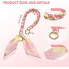 image:imageTENOC Purse Extender Chain Crossbody Bag Charm Bow Ribbon Handbag DIY Decoration Accessories02Pink