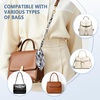 image:imageTENOC Purse Extender Chain Crossbody Bag Charm Bow Ribbon Handbag DIY Decoration Accessories02Zebra