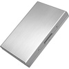 image:imageTENOC Business Card Case 1 Pack Premium Aluminum Metal Credit Card Holder for Men amp Women Slim Hard Shell Wallet with 6 Accordion Slots for ID Cash amp Travel RFID Blocking Brushed Silver