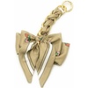image:imageTENOC Purse Extender Chain Crossbody Bag Charm Bow Ribbon Handbag DIY Decoration Accessories01Brown