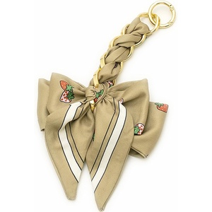 image:imageTENOC Purse Extender Chain Crossbody Bag Charm Bow Ribbon Handbag DIY Decoration Accessories01Brown
