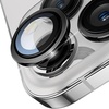 image:imageTENOC Camera Lens Protector 2 Pack for iPhone 14 Pro amp iPhone 14 Pro Max 9H Tempered Glass Camera Screen Cover Black Metal Individual Ring