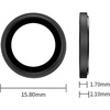 image:imageTENOC Camera Lens Protector for iPhone 16 Pro amp 16 Pro Max BlackBlack