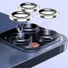 image:imageTENOC Camera Lens Protector for iPhone 16 Pro amp 16 Pro Max BlackSilver