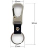 image:imageTENOC Leather Keychain Key Holder Mens Belt Key Chain Ring Car Keychain Keys Ring