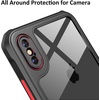 image:imageTENOC Phone Case Compatible with iPhone X amp iPhone Xs Clear Case Black Protective Bumper NonYellowing Cover for 58 Inch