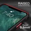 image:imageTENOC Phone Case Compatible with iPhone X amp iPhone Xs Clear Case Black Protective Bumper NonYellowing Cover for 58 Inch