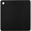image:imageTENOC Silicone NonSlip Heat Resistant amp WaterTrapping Trivet Mats for Water Glasses amp Teacup amp Coffee Cup amp Dishes amp Cookware Multipurpose Kitchen Table Coaster 35Inch BlackBlack