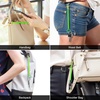 image:imageTENOC Spiral Coil Spring Keychain Antilost Key Chain Holder Lanyard Cord with Lobster ClaspGreen