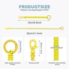 image:imageTENOC Spiral Coil Spring Keychain Antilost Key Chain Holder Lanyard Cord with Lobster ClaspYellow