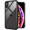 image:imageTENOC Phone Case Compatible with iPhone X amp iPhone Xs Clear Case Black Protective Bumper NonYellowing Cover for 58 Inch
